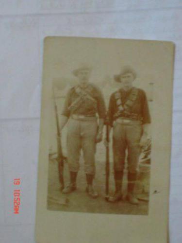 Jan Coffee en Gert Heyns van Koegas  in 1918